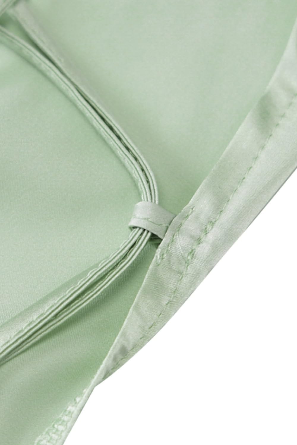 Women's Satin Cowl Neck Mini Dress, Ruched Side Slit, Spaghetti Straps, Open Back Design, Party Club